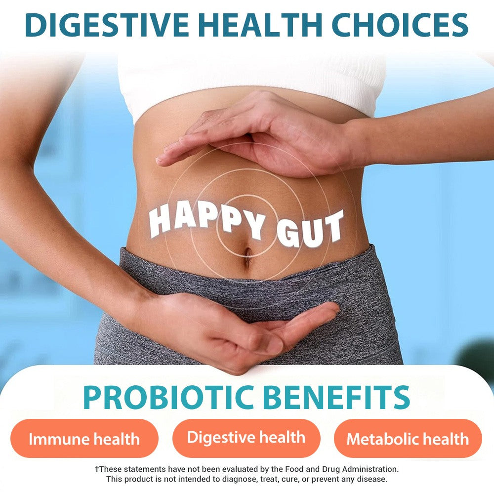 StressXcel Probiotic 3 Prebiotics | Gut & Immune Support, 18 Strains Probiotic Capsules