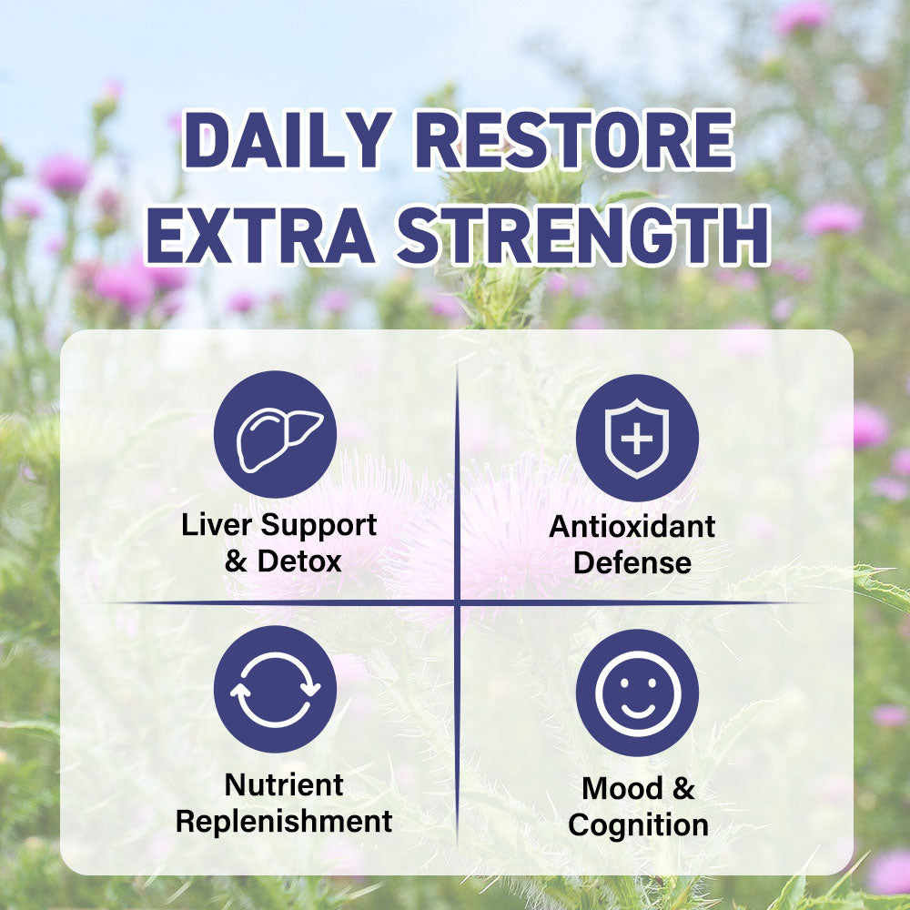 StressXcel Daily Restore Extra Strength – Liver Health, Mood & Recovery Support