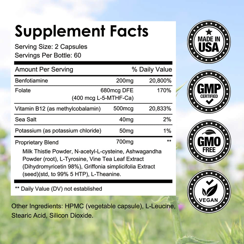 StressXcel® Daily Restore Extra Strength – Milk Thistle & Ashwagandha Supplement for Liver Health, Mood & Recovery (120 Capsules)