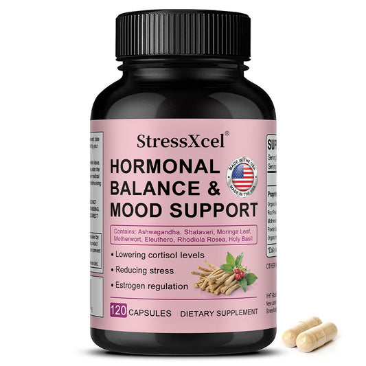 StressXcel Hormonal Balance & Mood Support – Herbal Wellness Supplement