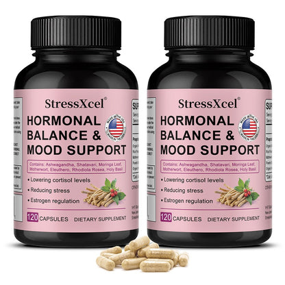 StressXcel Hormonal Balance & Mood Support – Herbal Wellness Supplement