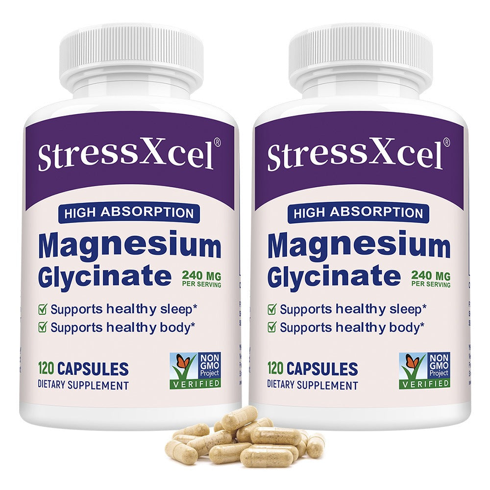 StressXcel Magnesium Glycinate for Sleep Support