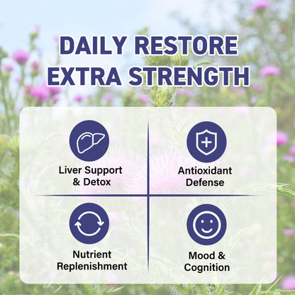 StressXcel Daily Restore Extra Strength – Liver Health, Mood & Recovery Support